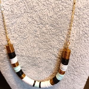Stacked Disc Necklace